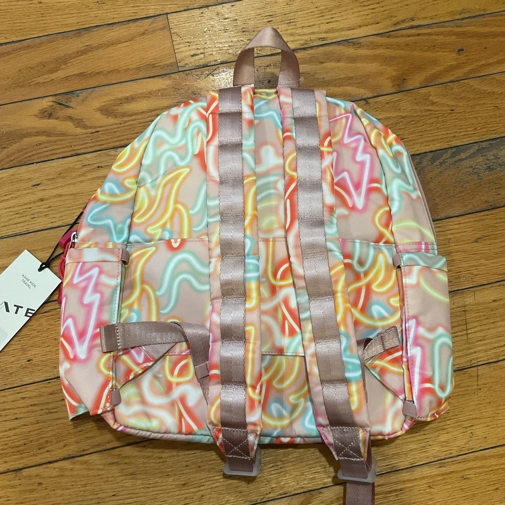 STATE Nylon Kane Kids Travel Oversized neon NWT - Picture 7 of 8